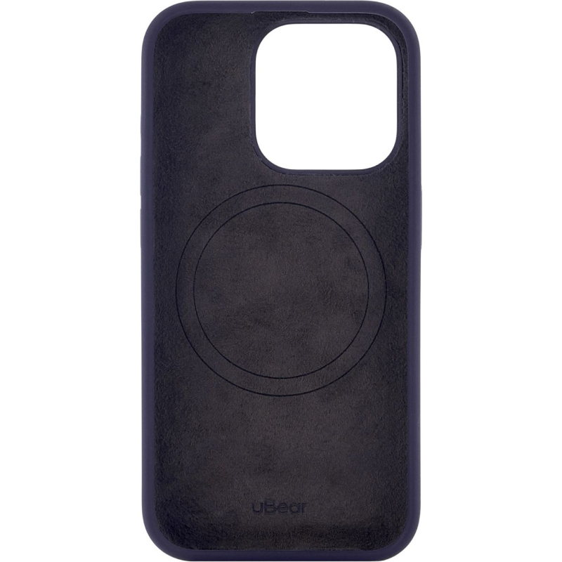 CS269DP61PTH-I23M Чехол защитный uBear Touch Mag Case, iPhone 15 Pro, MagSafe, силикон, темно-фиолет